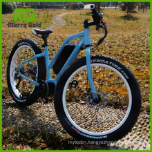 Front Motor 9-Speed 26*4 Big Tyre E Cycle Electric Motorized Bike 36V 13ah